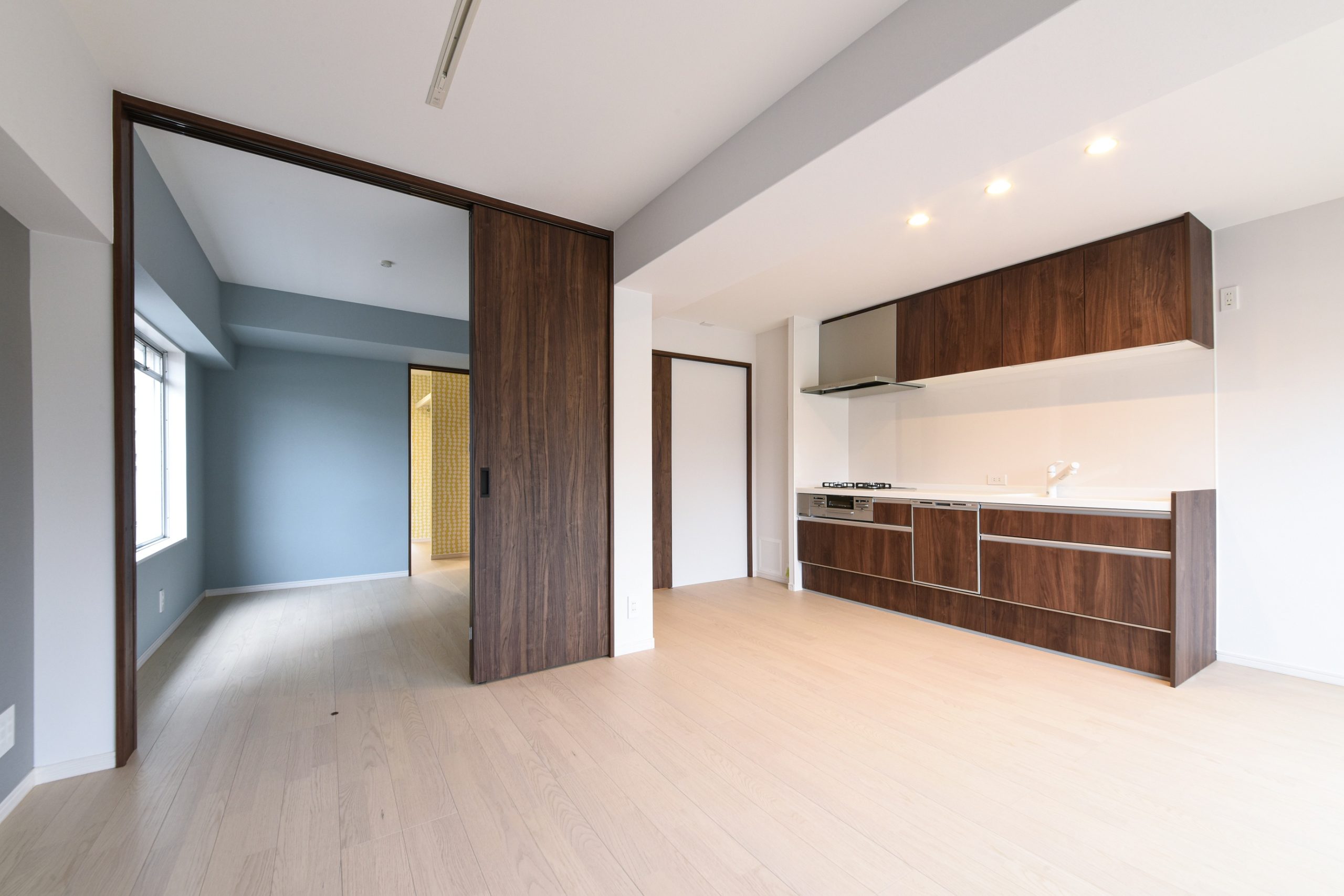 築35年マンション　２LDKから１LDKに変更。ゆったり空間にリノベーション