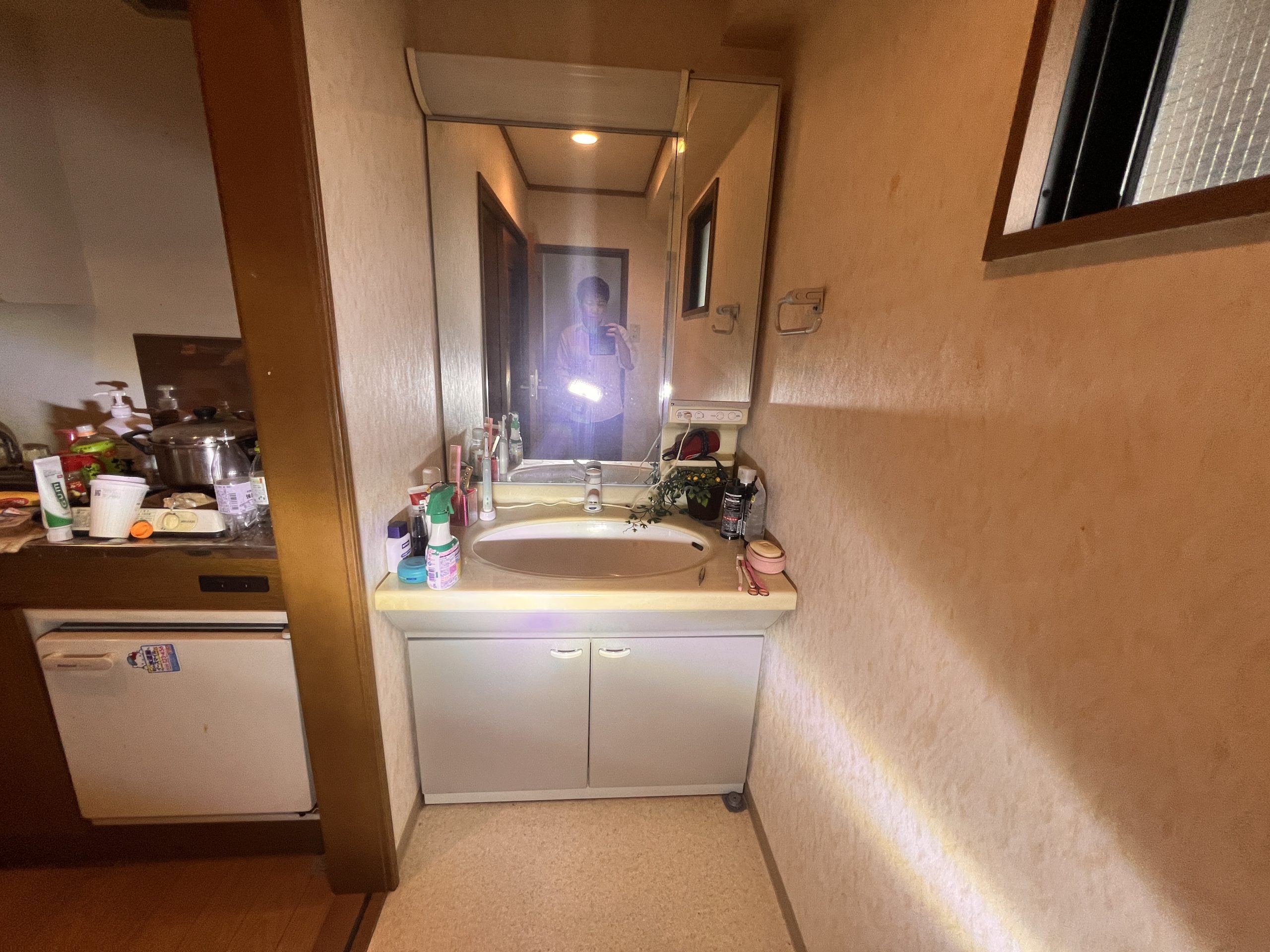 洗面台ビフォー